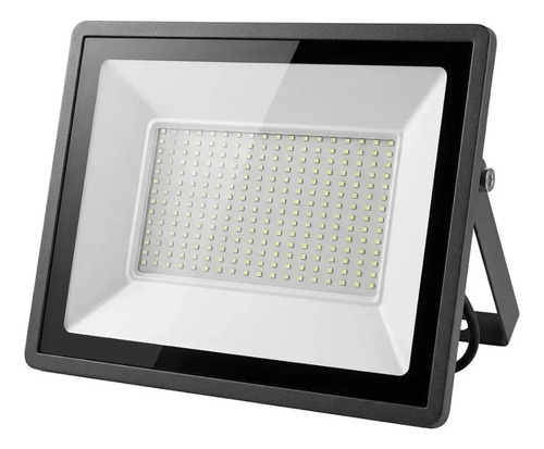 Foco LED 200W Negro Ip65 Luz Fría