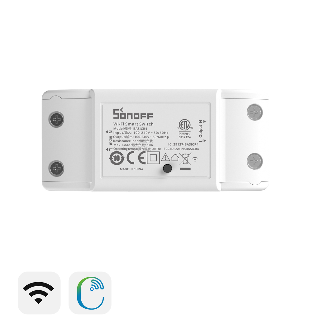 Interruptor Inteligente WiFi 1 Polo 10A Blanco
