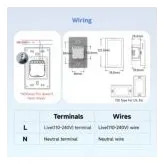 Módulo De Control Domótico 4A Blanco Con Zigbee Y Bluetooth
