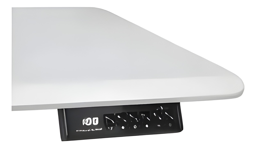 Escritorio Eléctrico Regulable En Altura 1200x600mm Blanco