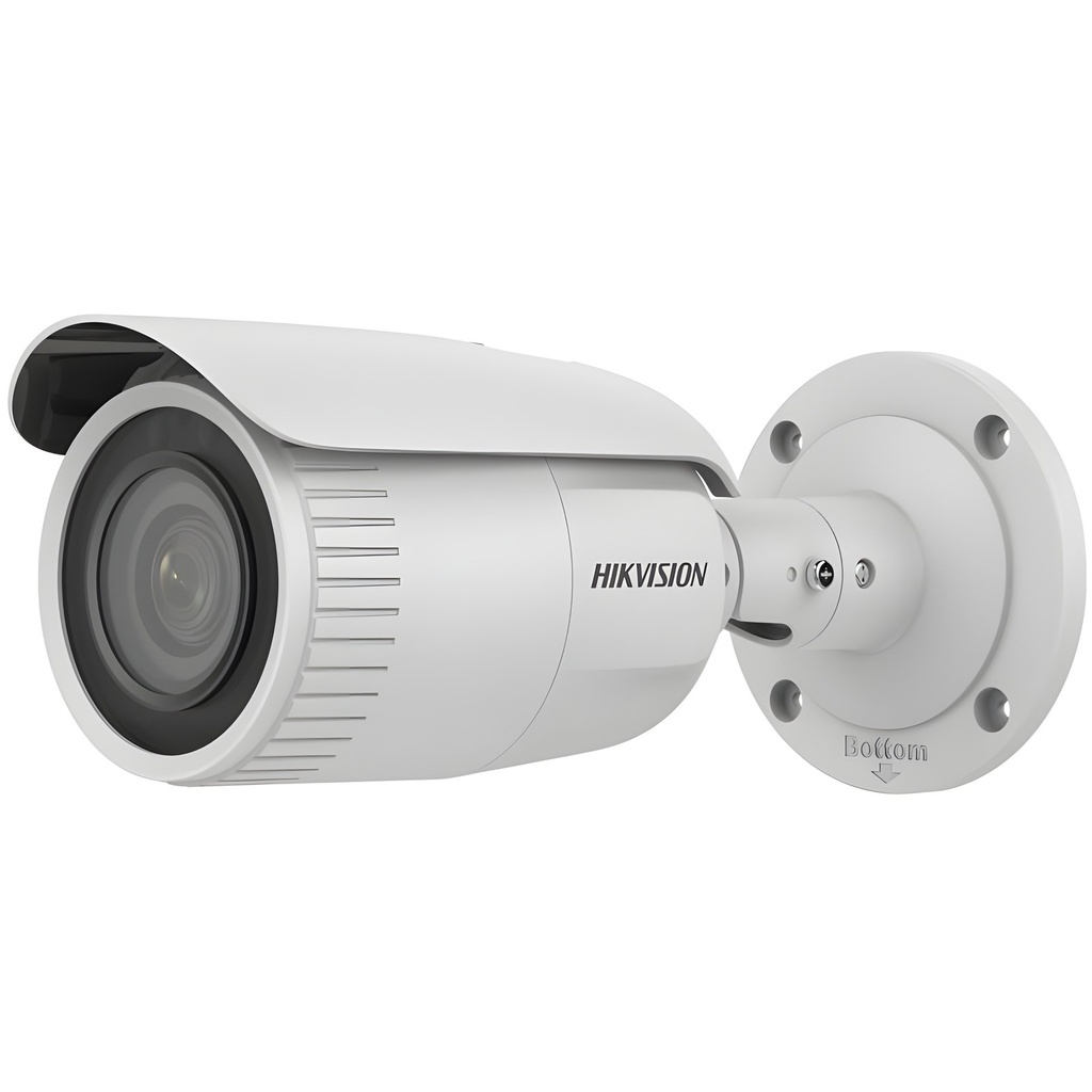 Cámara IP Bullet 4MP Exterior Varifocal 2.8-12mm Infrarroja 50m Con Audio Entrada/Salida Alarma ColorVu
