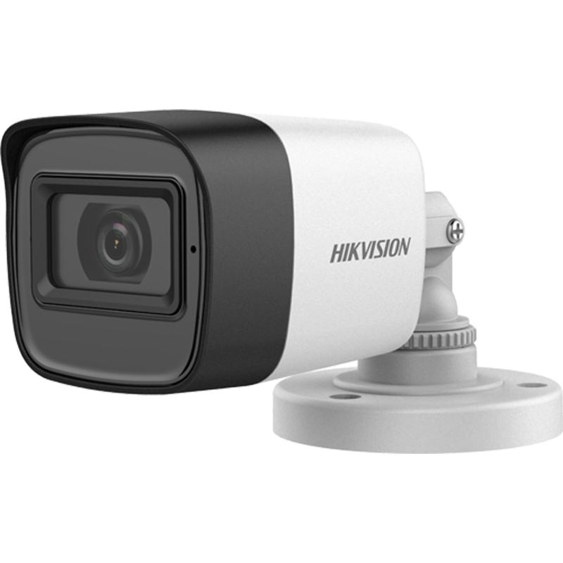 Cámara HD Analógica Bullet Exterior 5MP 2.8mm Infrarroja 30m 0.01Lux Con Audio