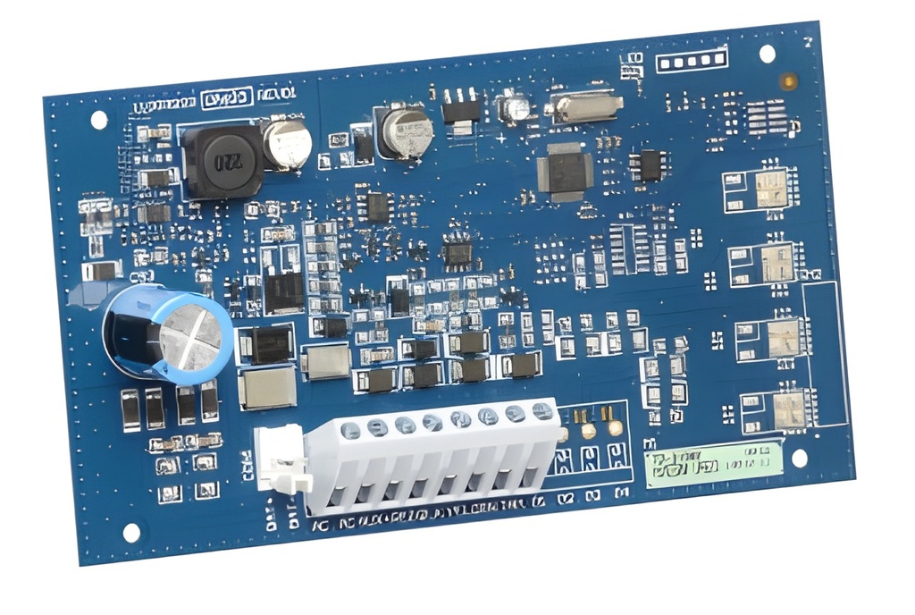 Módulo De Alarma Suministro Energía Supervisada Cableado 12VDC 1A Hs2016 Hs2032 Hs2064 Hs2128