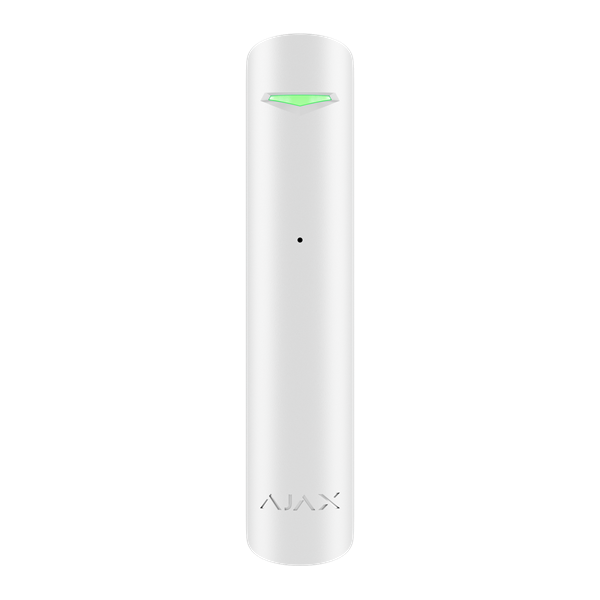 Detector De Rotura De Vidrio Glassprotect Blanco Inalámbrico