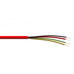 Cable De Incendio Apantallado 4x0.80mm X 200 Metros