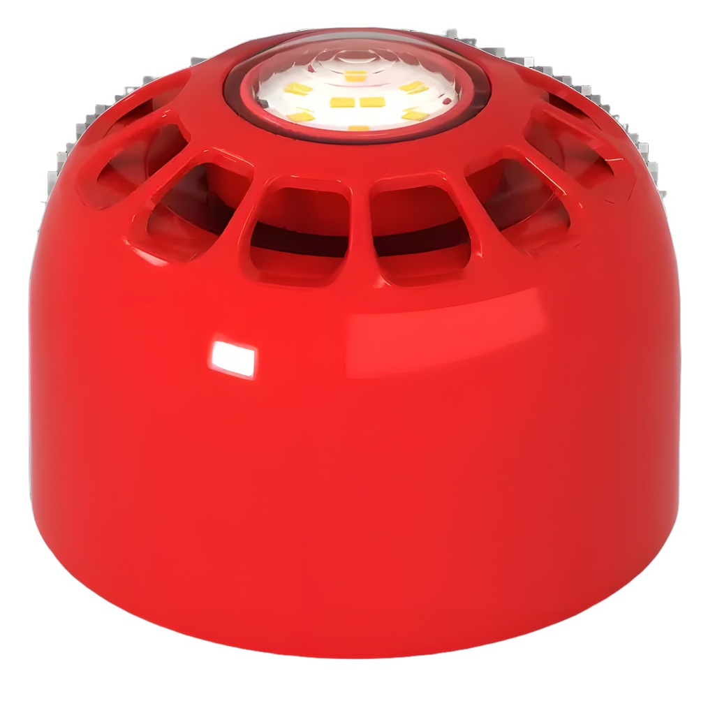 Sirena Incendio Cableado Luz Estroboscópica 24V
