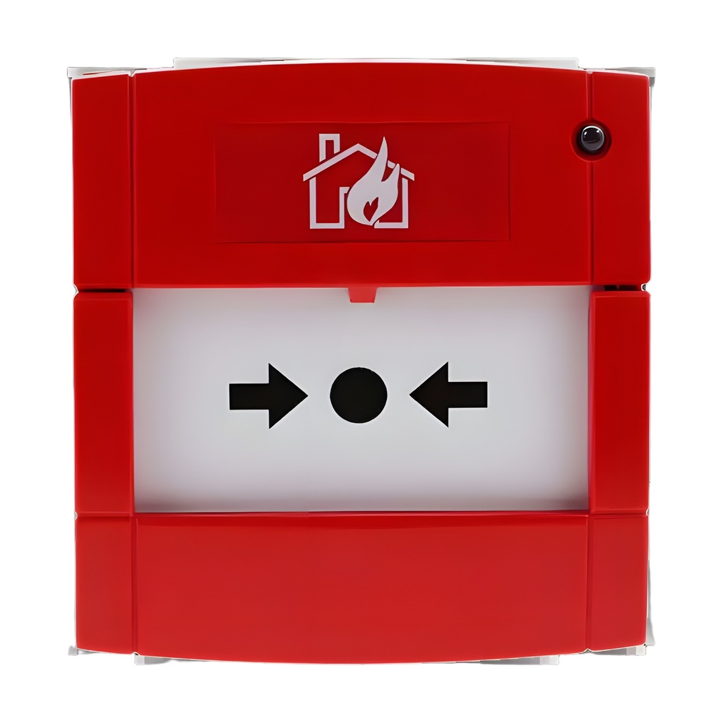 Pulsador Manual Direccionable Con LED Rojo