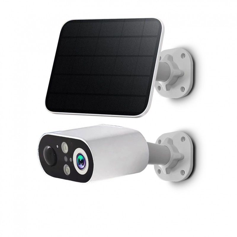 Cámara Solar WiFi IP 3MP PTZ Exterior IP66