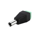 Conector Macho 12V 2.1mm Con Bornera