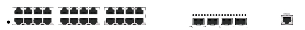 Switch No Administrable 24 Puertos Gigabit 4 Uplinks Sfp