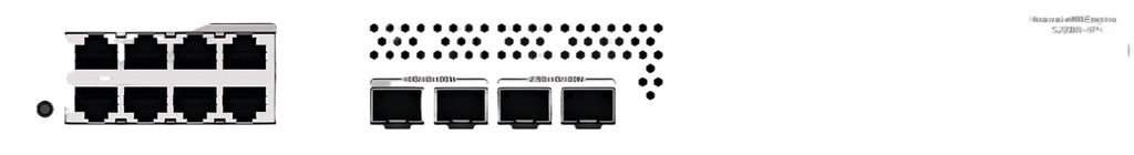 Switch No Administrable 8 Puertos Gigabit 2 Uplinks 2.5G Sfp Y 10G Sfp PoE