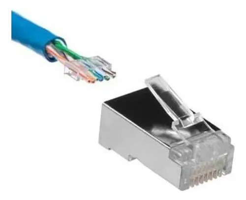 Conector Jack Rj45 Cat6
