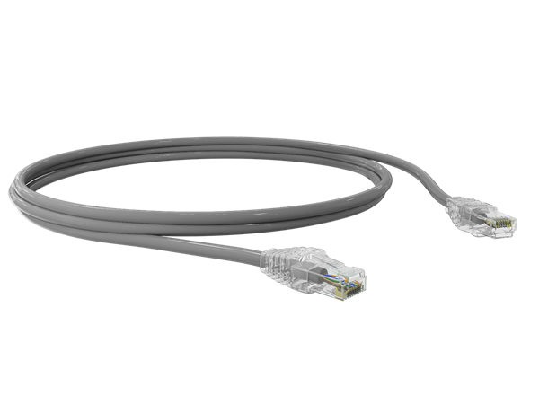 Cable Patch Utp Cat6 2.5m Gris