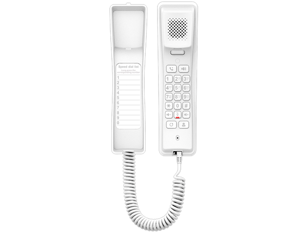 Teléfono IP Compacto 2 Líneas Sip Blanco