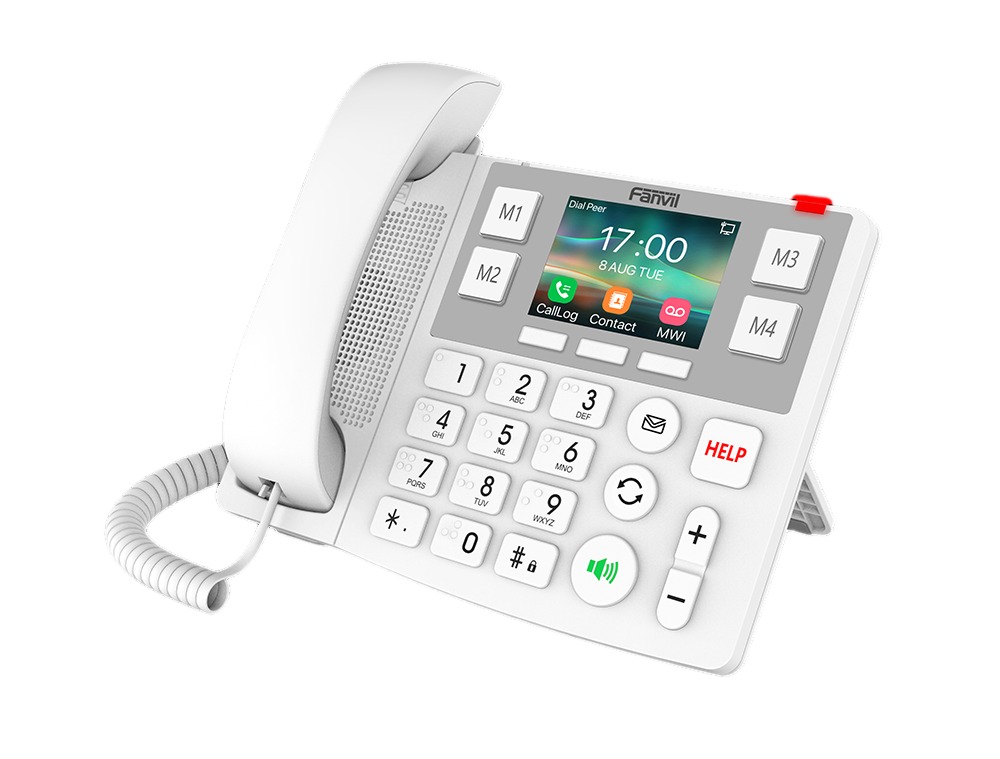 Teléfono IP WiFi 2 Líneas Sip Con Teclas Grandes