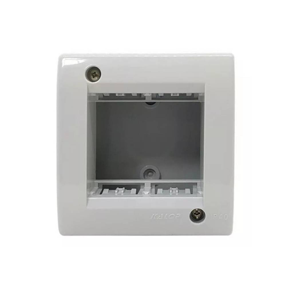 Caja Modular 2 Módulos Gris