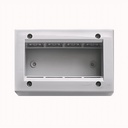 Caja Estanco 4 Módulos Ip55 Gris