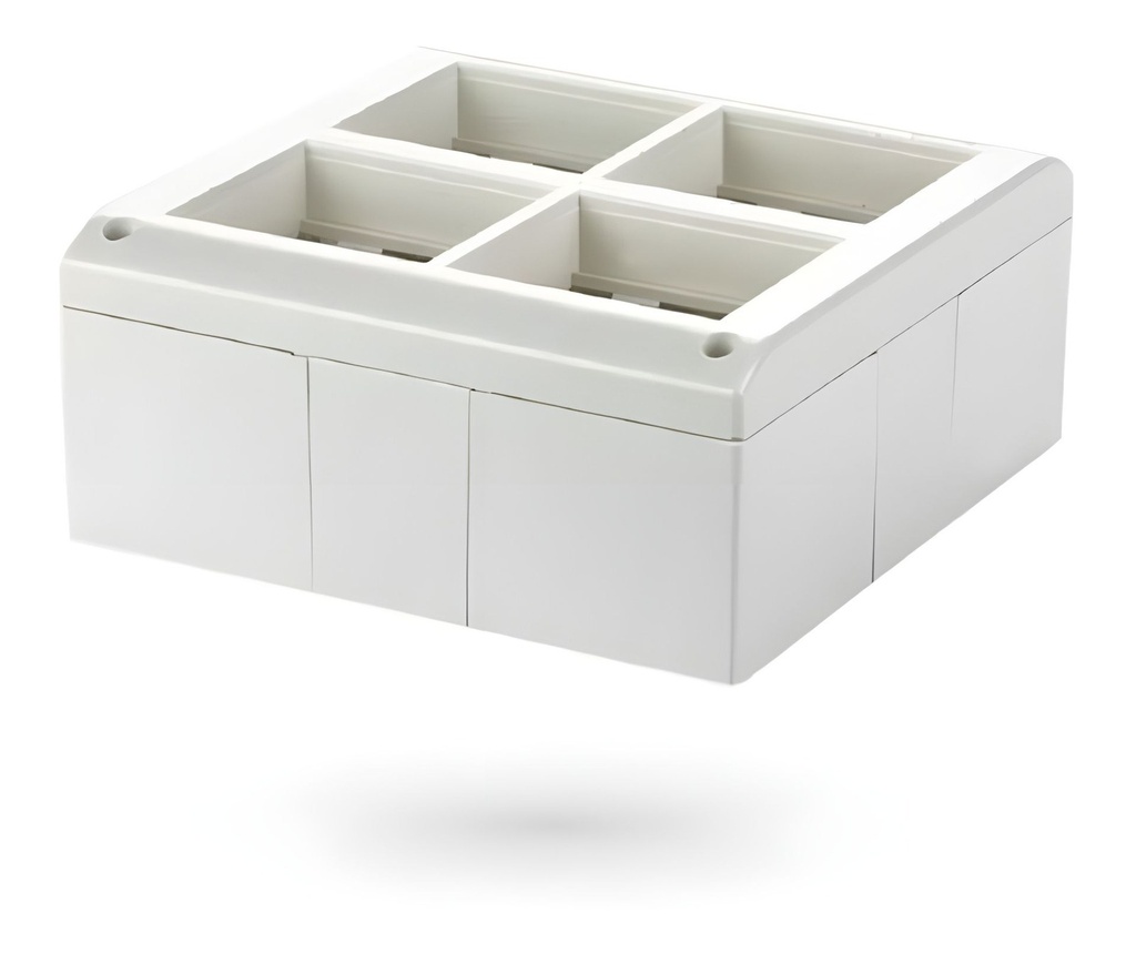 Caja Organizadora Exterior 8 Módulos Blanco