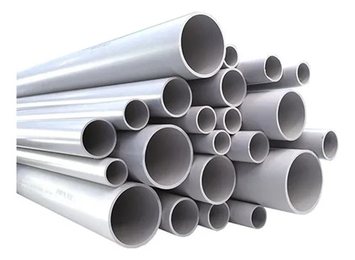 Tubo Pvc 20mm X 2m Gris