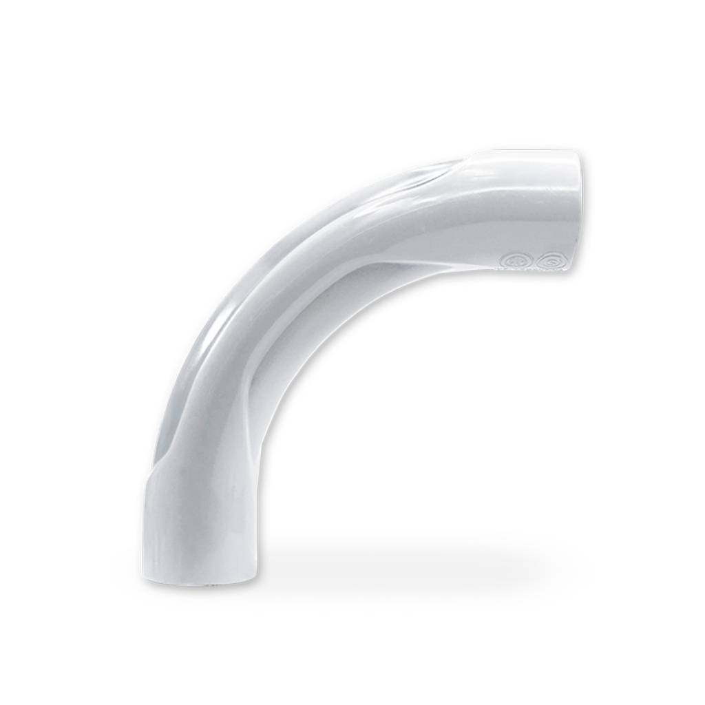 Tubo Curva PVC 20mm Gris