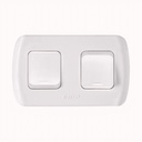 Interruptor Doble 10A 250v~