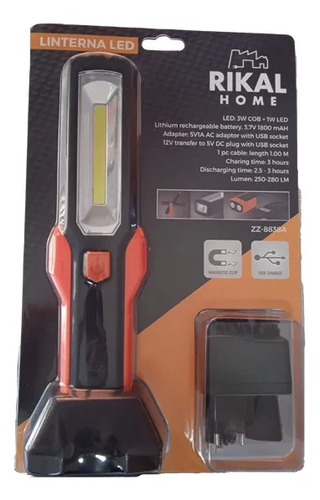 Lámpara LED Recargable Grande