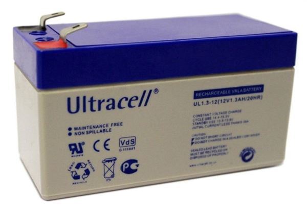 Batería 12V 1.3Ah Ultracell
