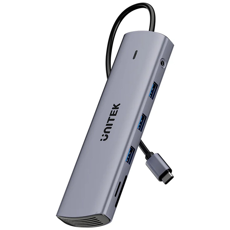Hub USB-C 11 En 1 Unitek Con Dual Display