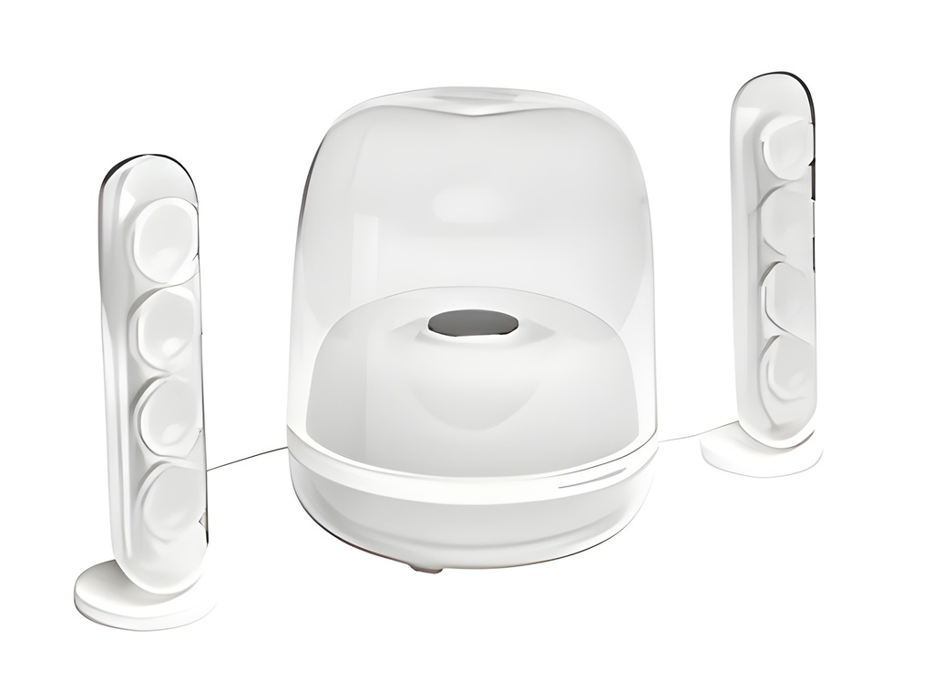 Parlante Bluetooth 140W Soundsticks 4 Blanco