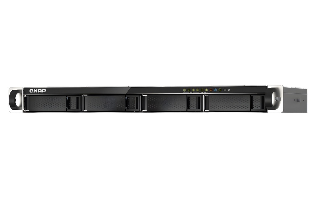 Servidor Nas 4 Bahías Conectividad 2.5GbE/10GbE Y Caché M.2 NVME SSD