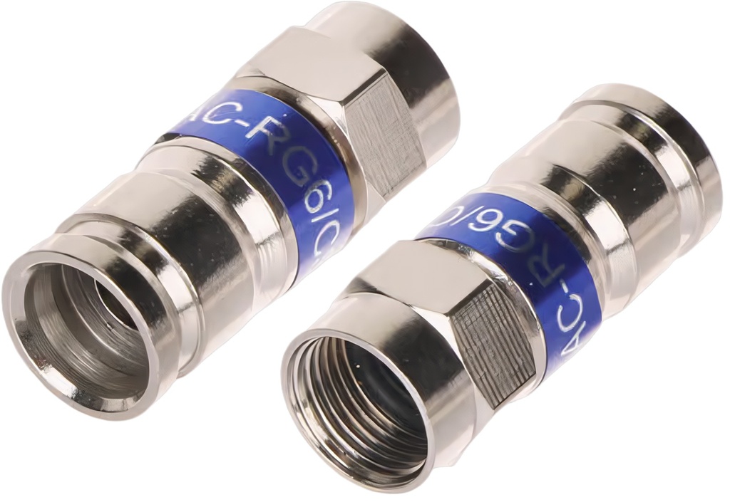 Conector F Macho Compresión