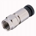 Conector F Macho Compresión