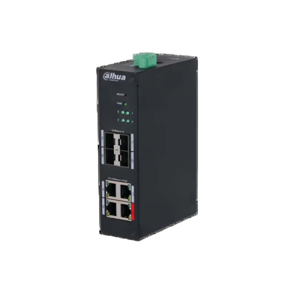 Switch 8 Puertos 10/100Mbps PoE 4 Puertos 60W