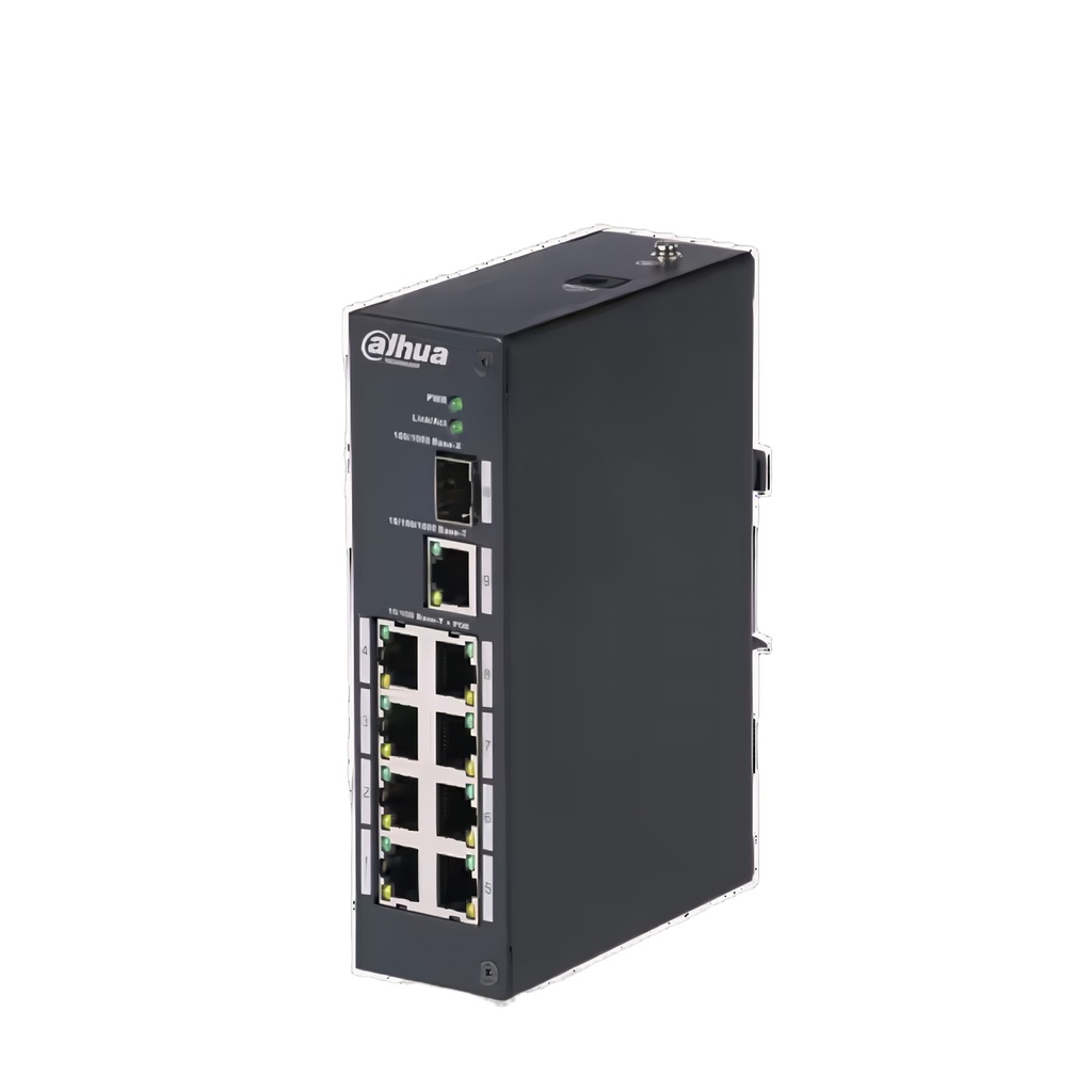 Inyector PoE 8 Puertos Gigabit Power Over Ethernet