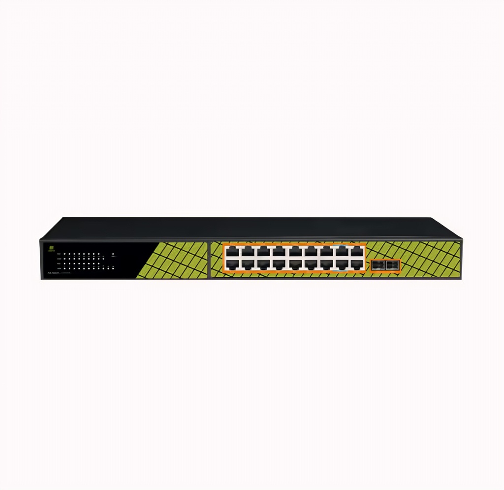 Switch De 16 Puertos Gigabit PoE+ RJ45/SFP 2Gbps