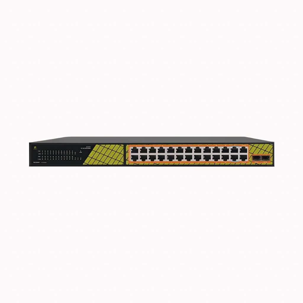 Switch No Administrable 24 Puertos PoE+ Gigabit 6 Sfp Gnt-Rp1428g6