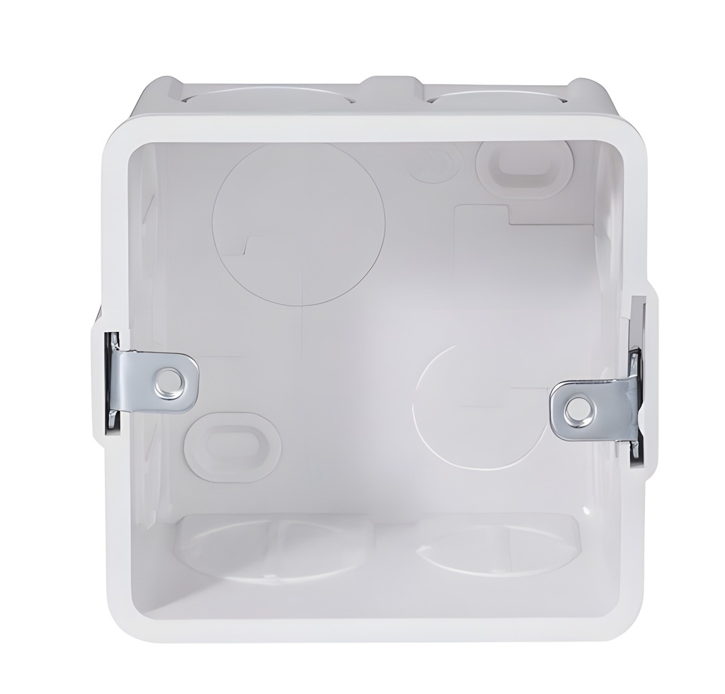 Soporte Para Portero Embutir Blanco PVC