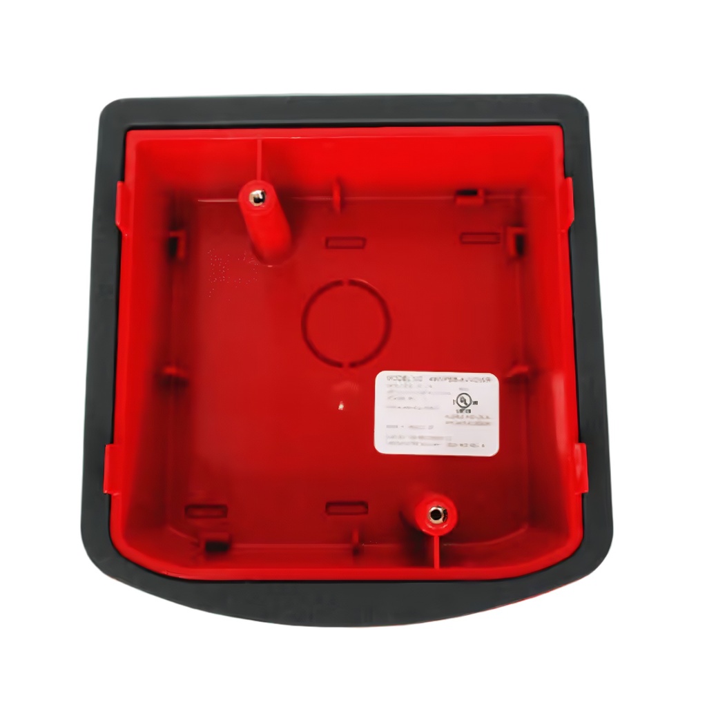 Caja De Montaje Ul Rojo