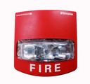 Sensor De Fuego Montaje De Pared Con Destello Sincronizado De Luces Estroboscópicas