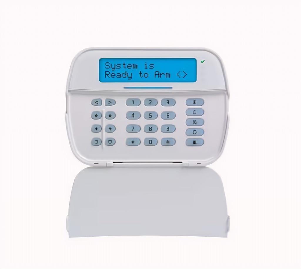 Teclado LCD Alfanumérico Cableado De Seguridad