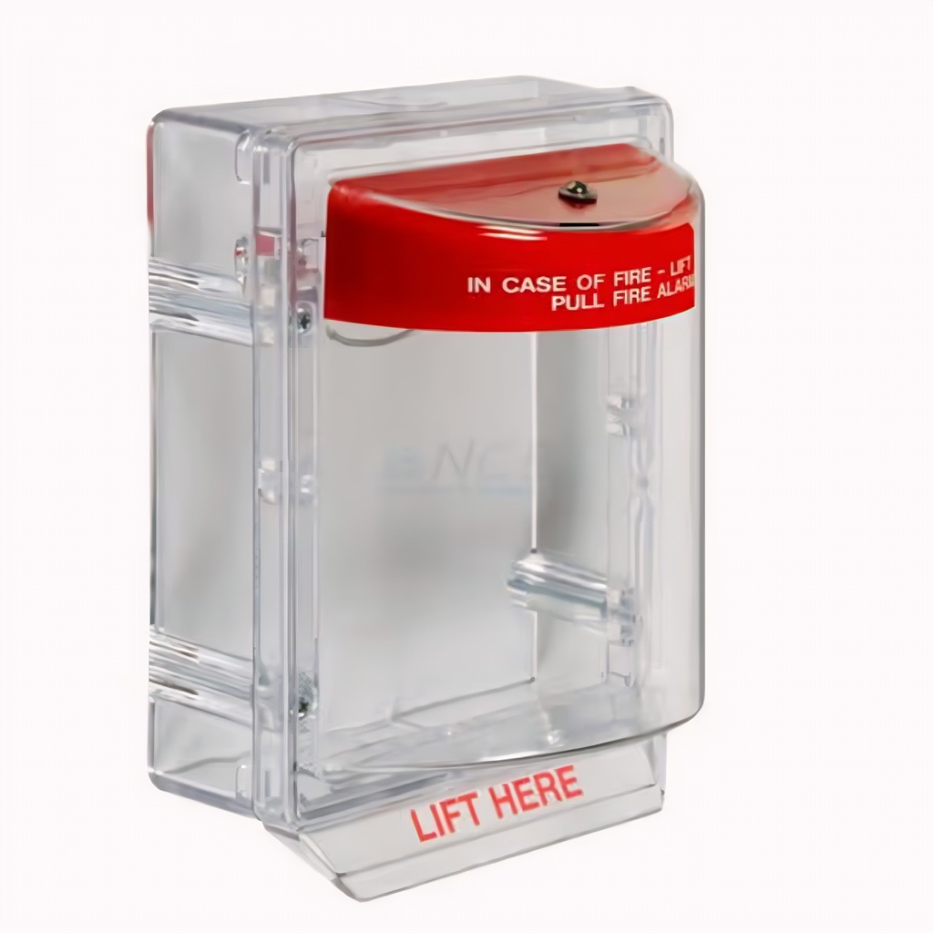 Caja Acrílica Roja Transparente