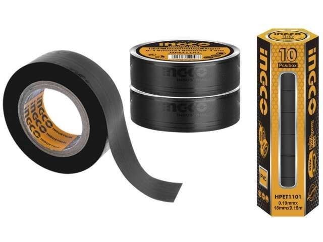 Cinta Aisladora Negro Pack 10 Unidades