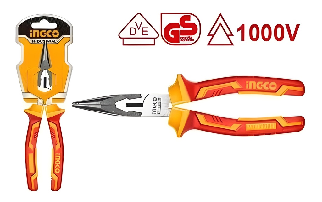 Alicate Aislado 8" Punta Fina