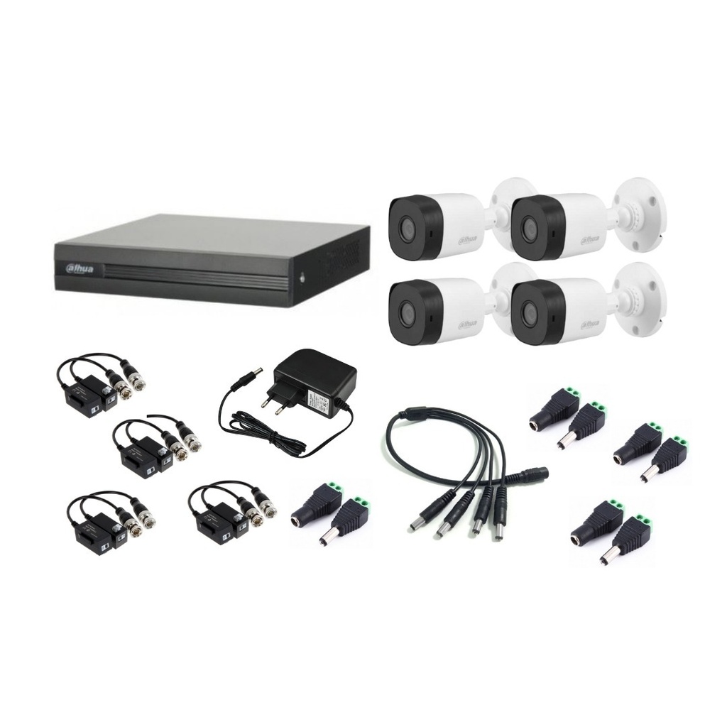 Kit XVR 4 Canales IP 1080p Línea
