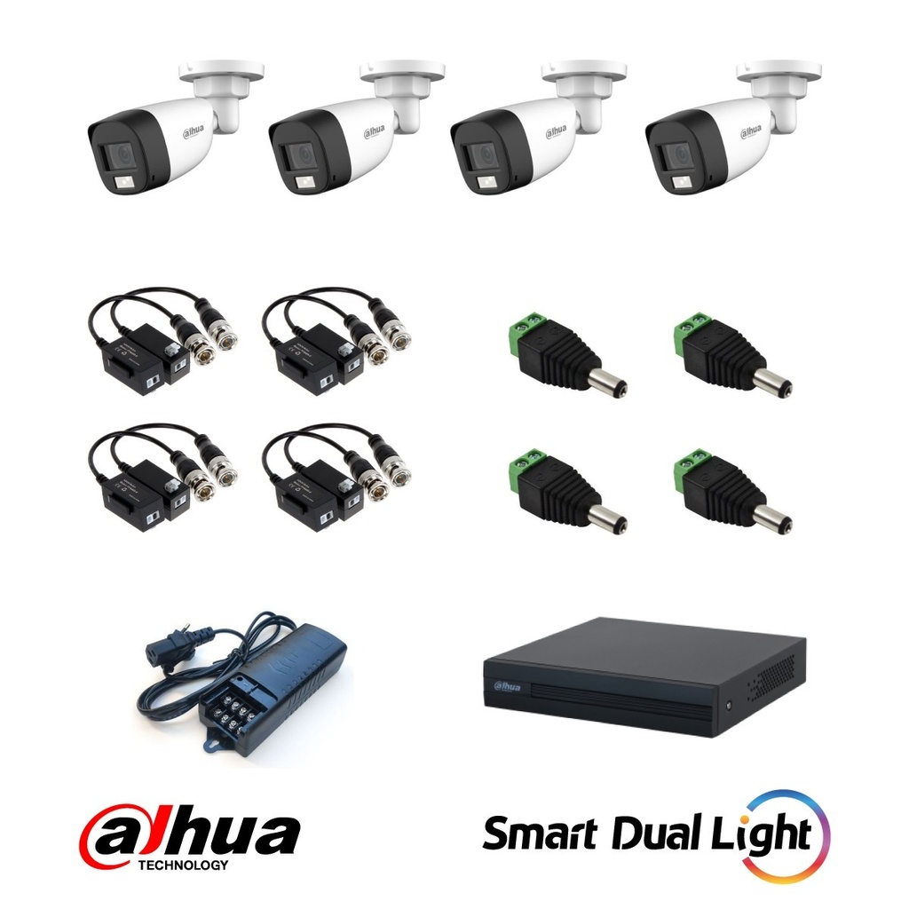Kit De Videovigilancia 4 Canales Full Color