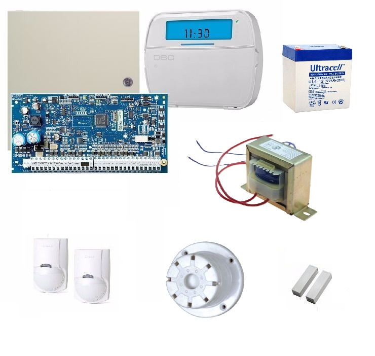 Kit De Alarmas Cableadas