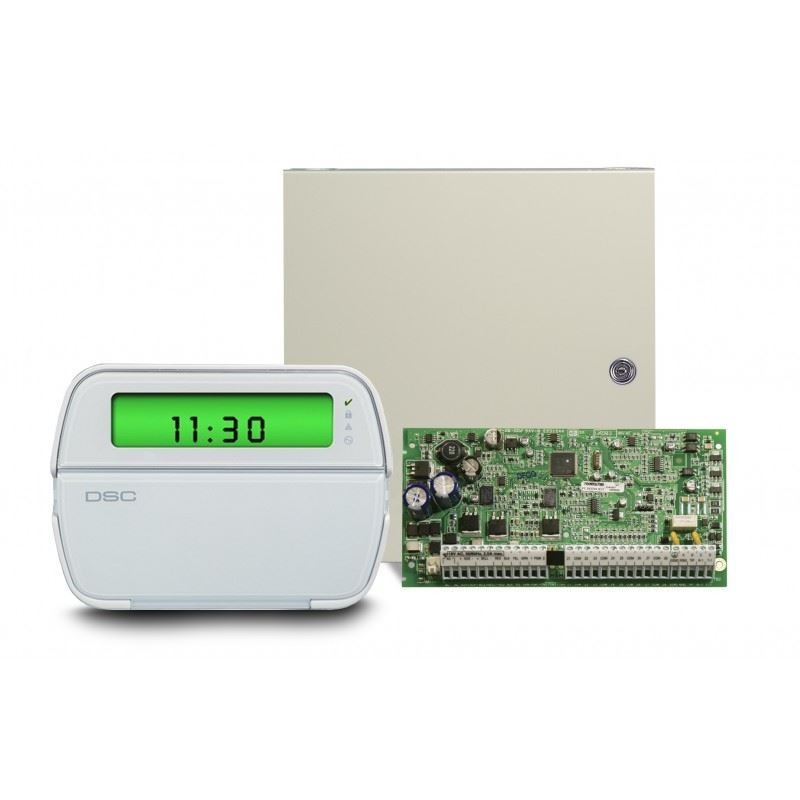 Kit Completo De Alarma Con Panel Pc5501 Y Placa 1832