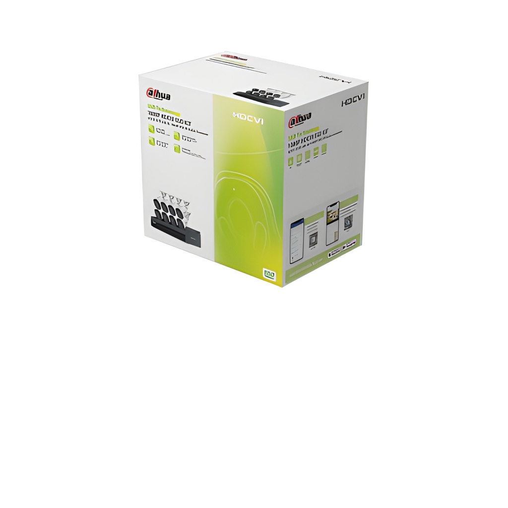 Kit XVR 8 Canales 2 IP 2MP SATA Smd Plus