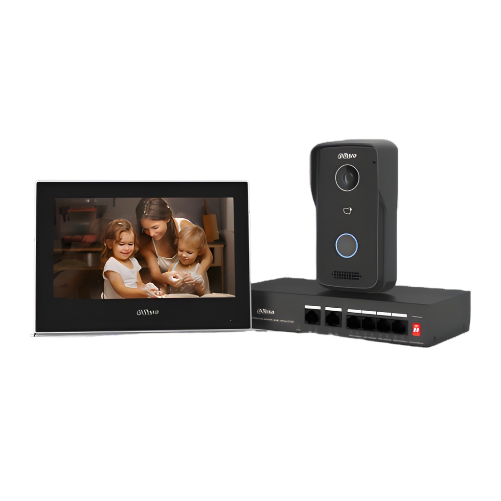 Kit Videoportero WiFi 2MP 25FPS 107° IR
