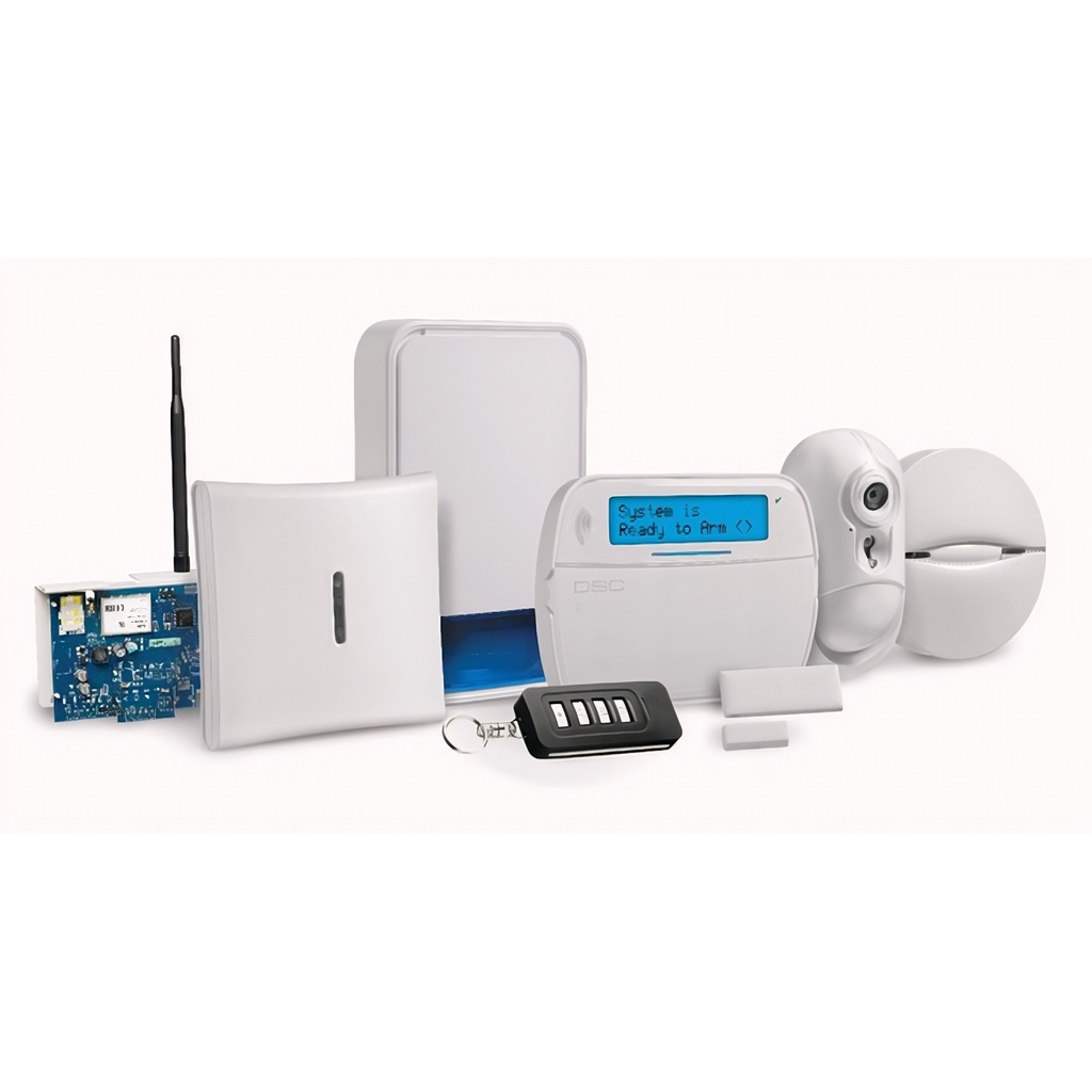 Kit De Alarma Con Cámara PIR Y Comunicador 3G
